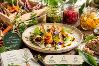 Créer une cuisine créative et différenciante grâce à la valorisation des ressources alimentaires délaissées